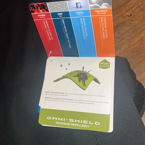 New Mens L Columbia Black Ascender ll  Softshell Outdoor Jacket water resistant - Picture 7 of 9